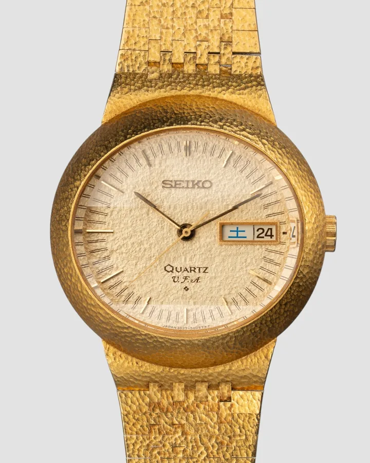 Seiko VFA Cream Hammered 3823-5005