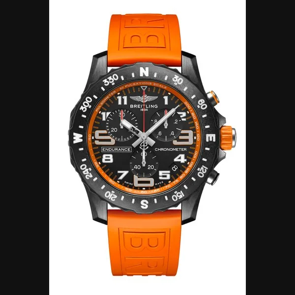 Breitling Endurance ProBlack Dial Quartz Orange 44MM Breitlight X X82310A51B1S1