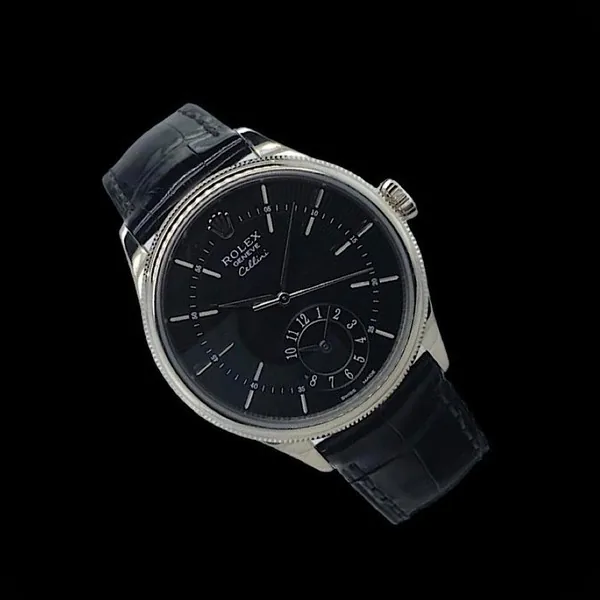 Rolex Cellini Dual Time 50529 BL BL