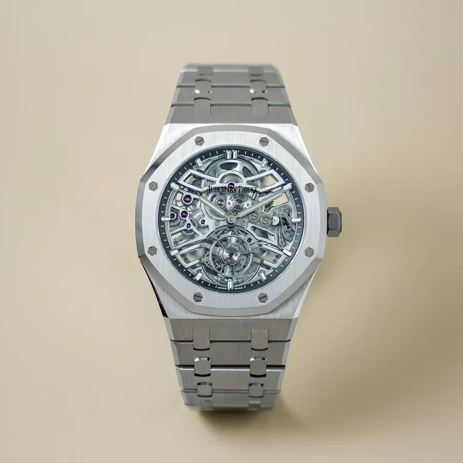 Audemars Piguet Royal Oak Tourbillon Flying Tourbillon Squelette Reference 26735ST.OO.1320ST.02