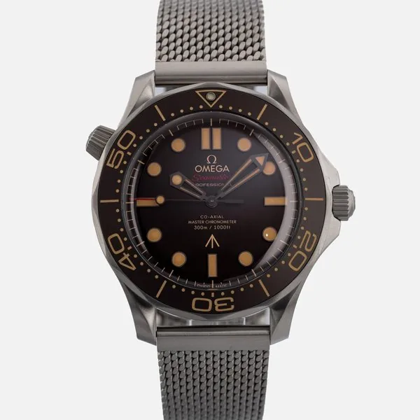 Omega Seamaster Diver 300 M007 2024 James Bond NTTD Titanium 210.92.42.20.01.001