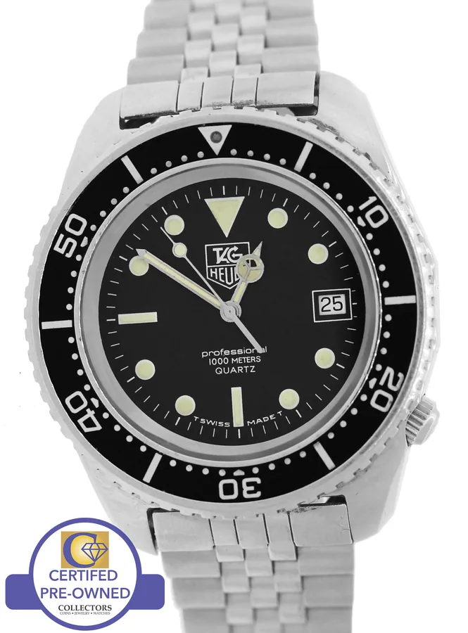 Massapequa Park Vintage Tag Heuer Professional 980.023N