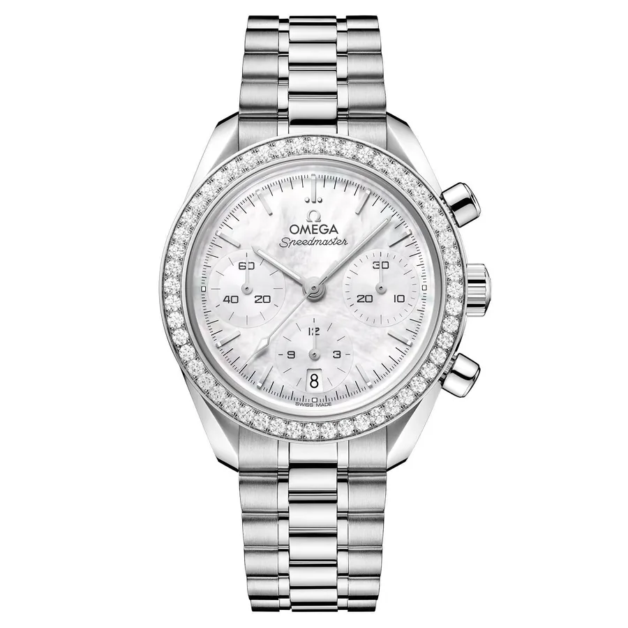 Omega Speedmaster 38mm Diamond Mother M159583