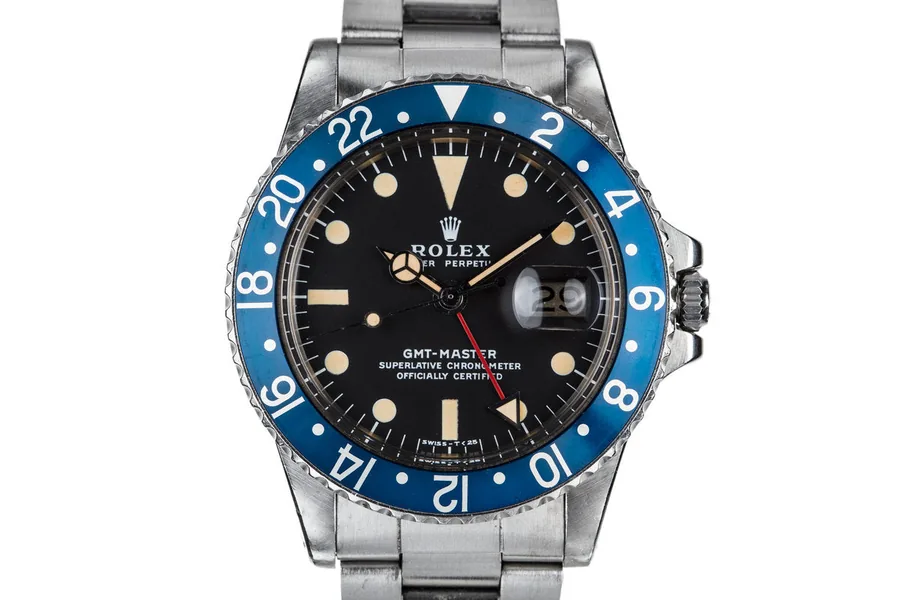 Rolex 1977 GMT-Master 1675 Blueberry A165