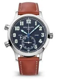 Patek Philippe 42mm Calatrava Pilot Travel FUWYD8