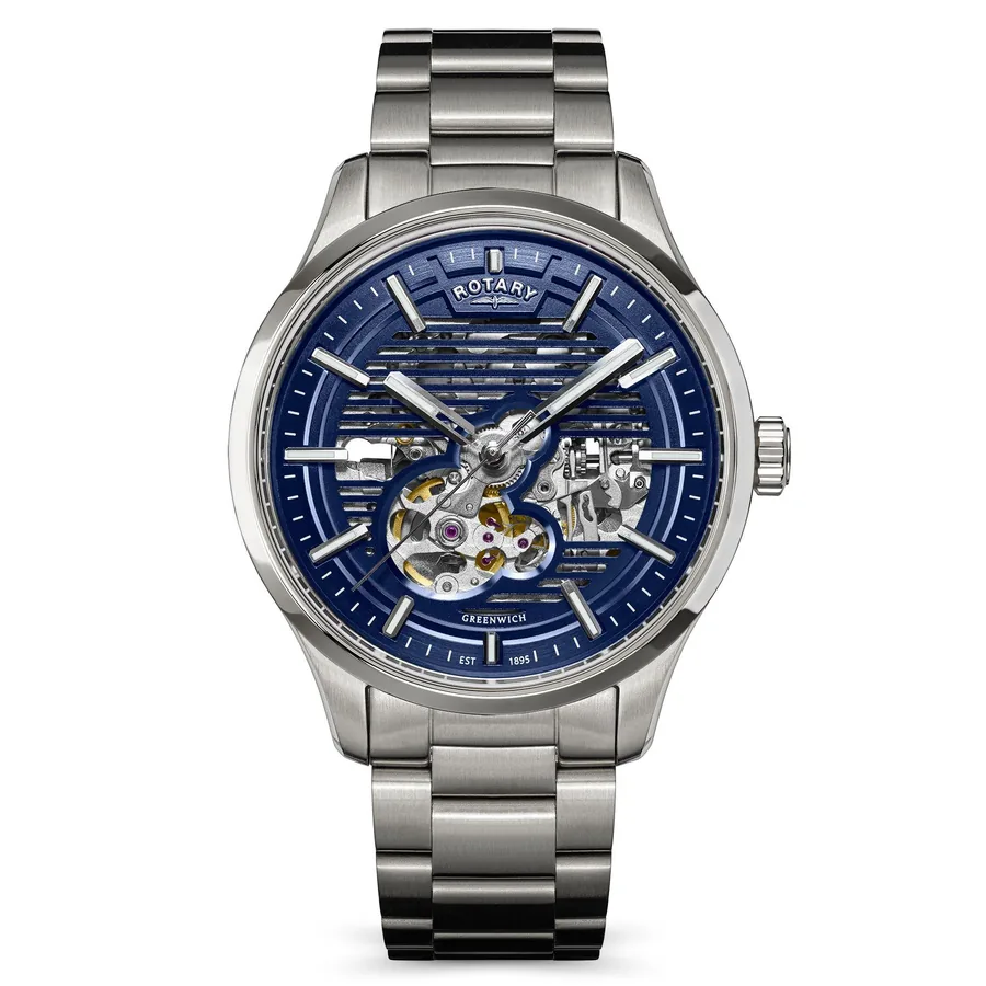 Rotary Greenwich GT1 42mm Skeleton M156130