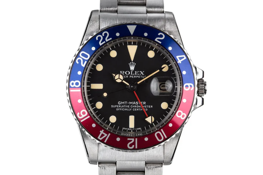 Rolex 1977 GMT-Master 1675 Pepsi A327