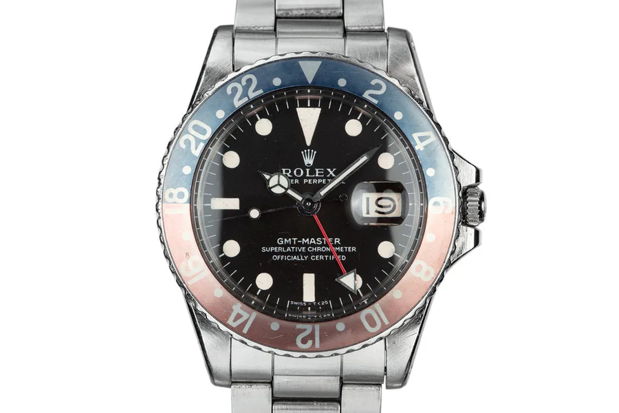 Rolex 1968 GMT-Master 1675 Pepsi 9881