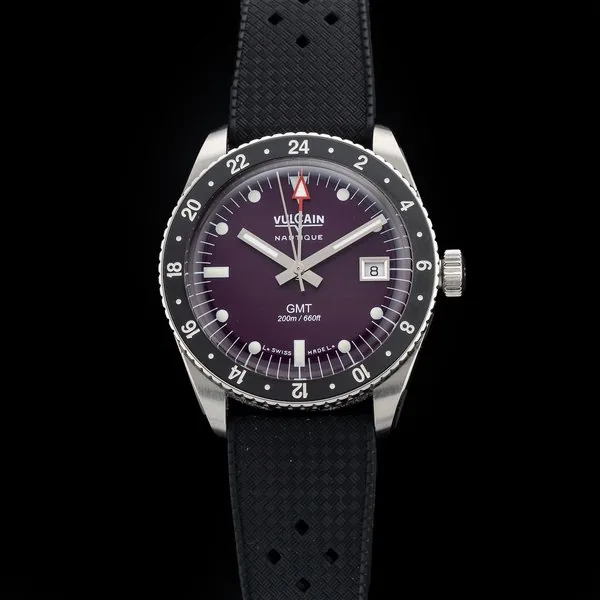 Vulcain 680174A17 BAR200 Skindiver GMT 210009N36579