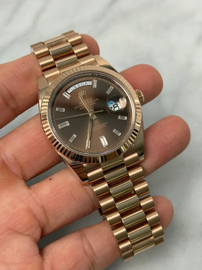 Rolex 2021 228235A Choco Baguette 15502