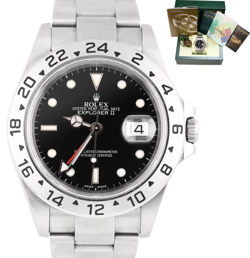 Lynbrook UNPOLISHED Rolex Explorer II 16570