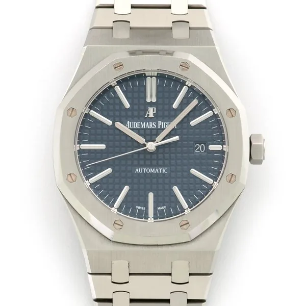 Audemars Piguet Royal Oak Selfwinding15400ST 2012 with Box and Archives 15400ST.OO.1220ST.03