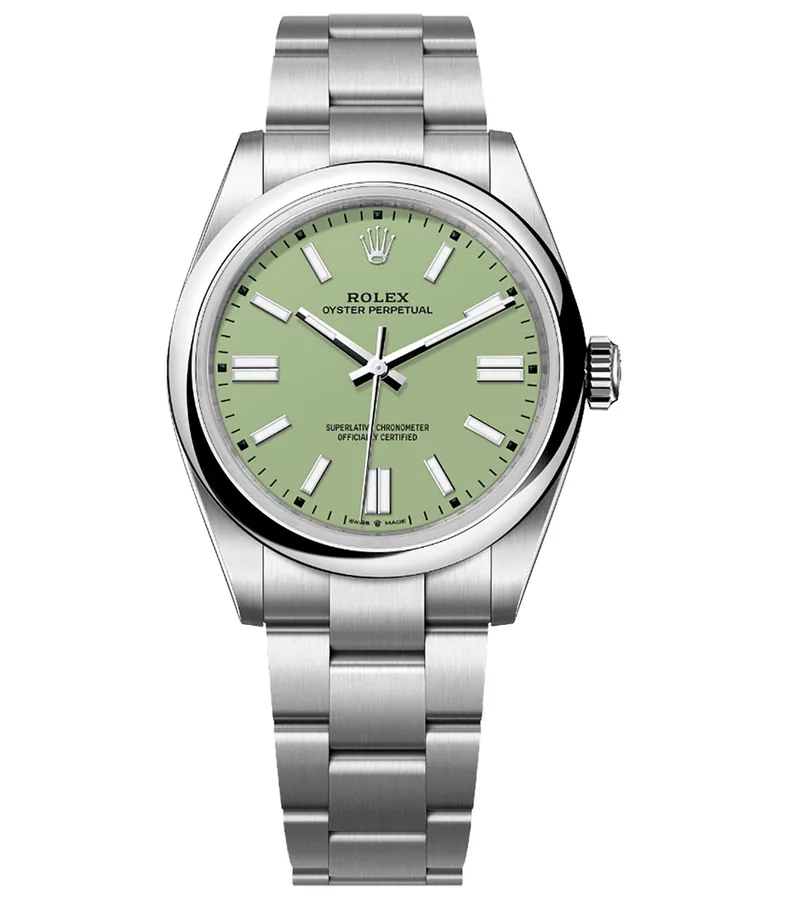 Rolex 41mm No-Date Pistachio 15616