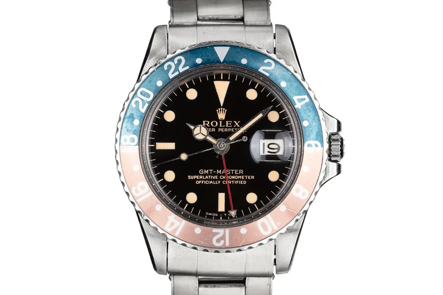Rolex 1966 GMT-Master 1675 Gilt a502