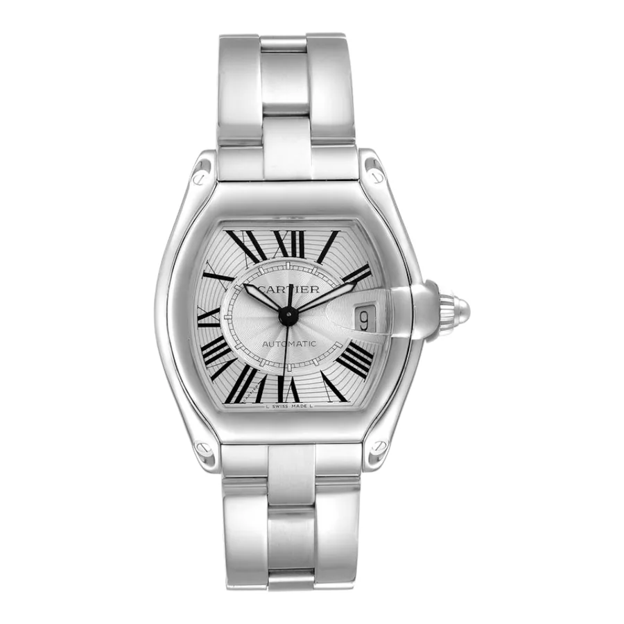 Cartier RoadsterAutomatic GM Stainless Steel – Box + Receipt W62025V3