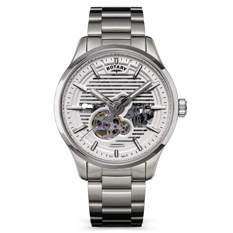 Rotary Greenwich GT1 42mm Skeleton M156129