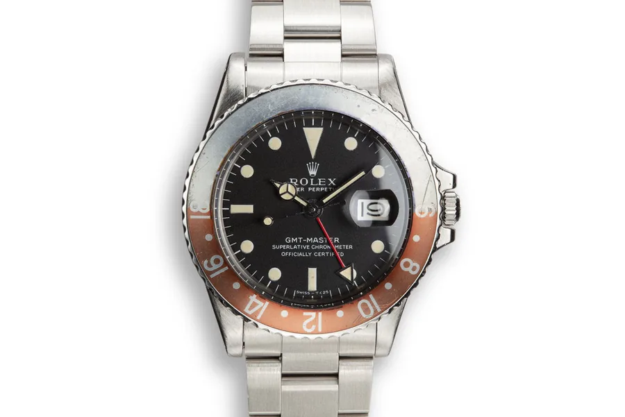 Rolex 1971 GMT-Master 1675 Crimson A2927