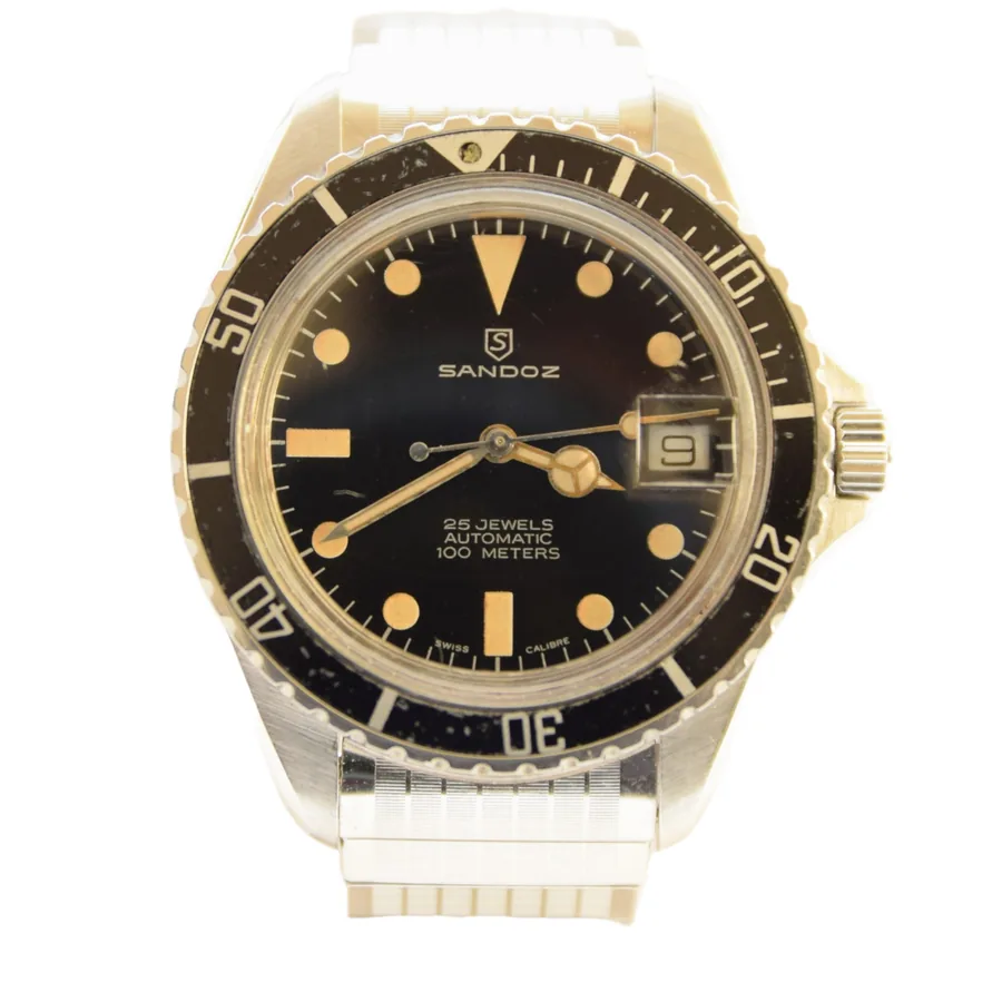 Sandoz 1970s Swiss Divers Submariner-Style AWCSADIV140251