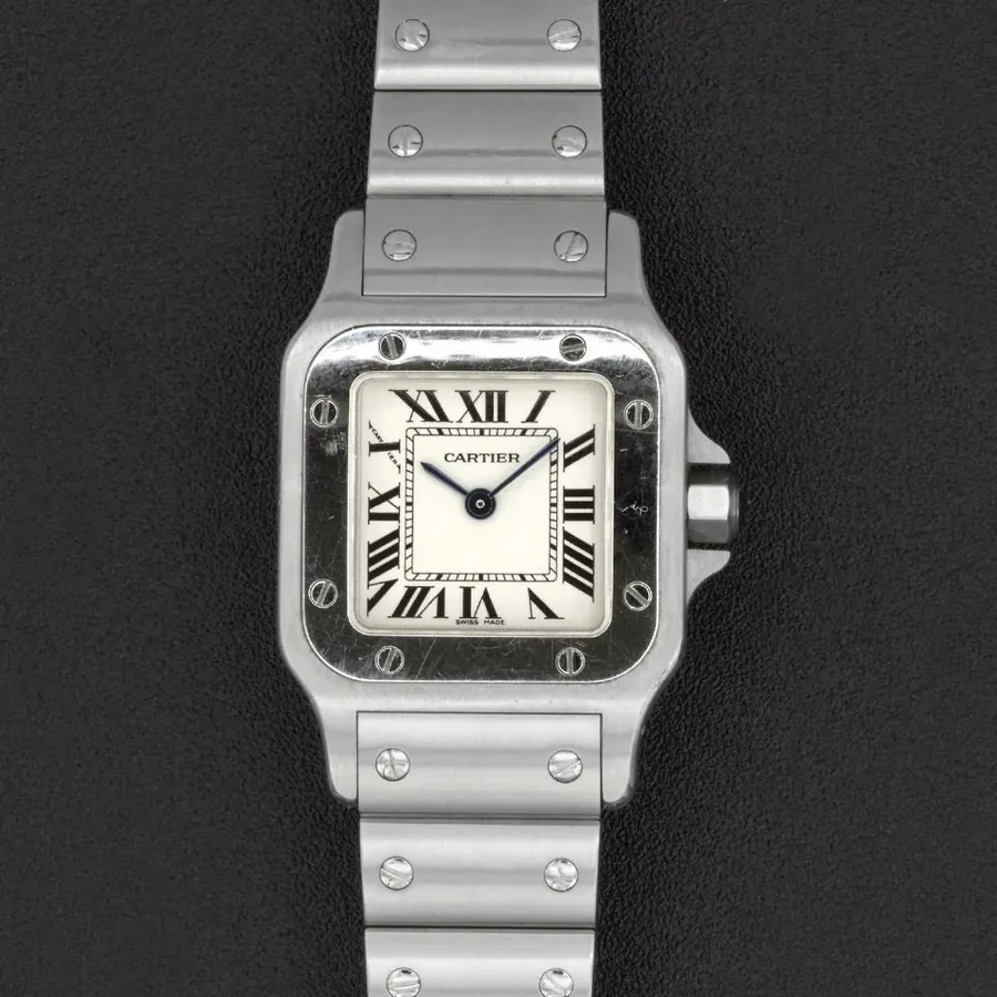 Cartier Pre Owned Santos Galbee W20017D6