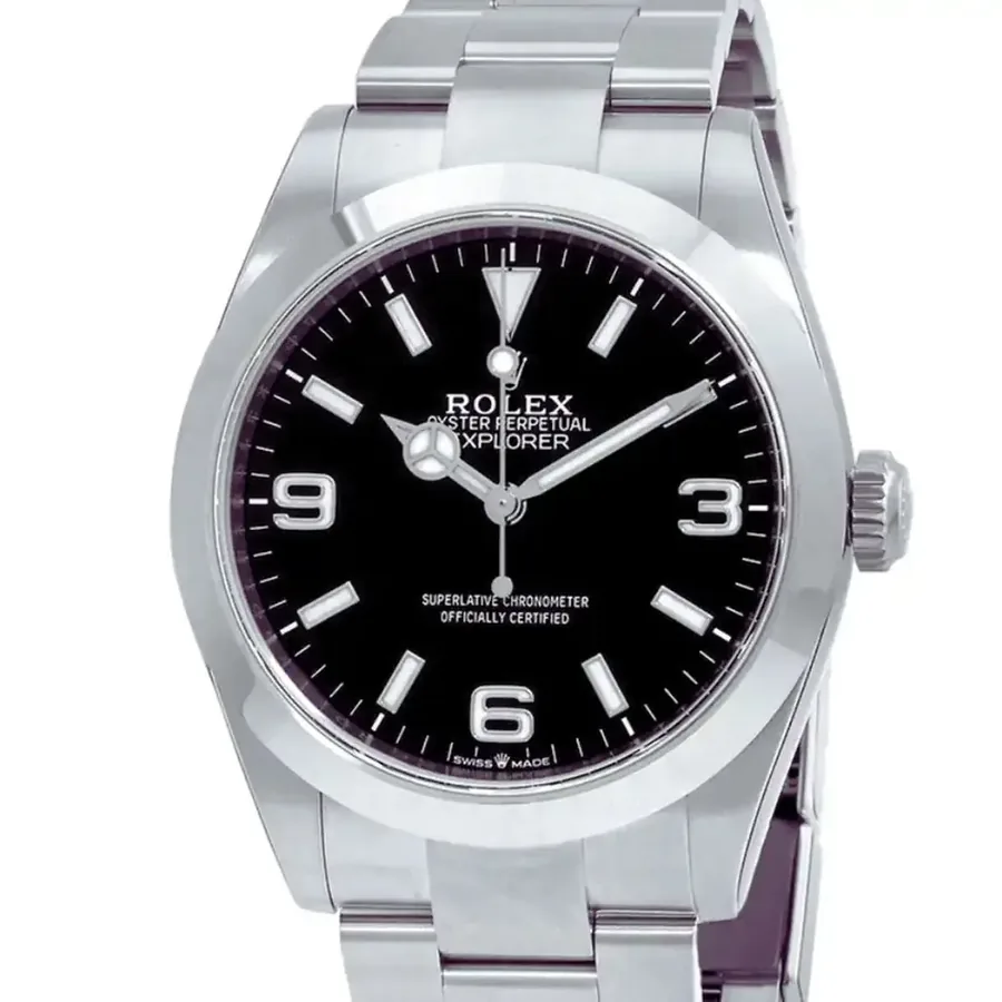 Rolex Explorer Automatic Chronometer Black Dial Men's Watch 224270-0001
