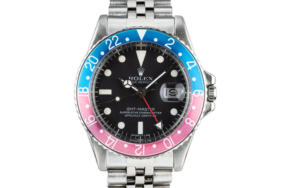 Rolex 1968 GMT-Master 1675 Pepsi A615