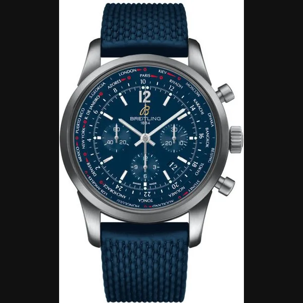 Breitling Watch Transocean Unitime Midnight BTL-1181