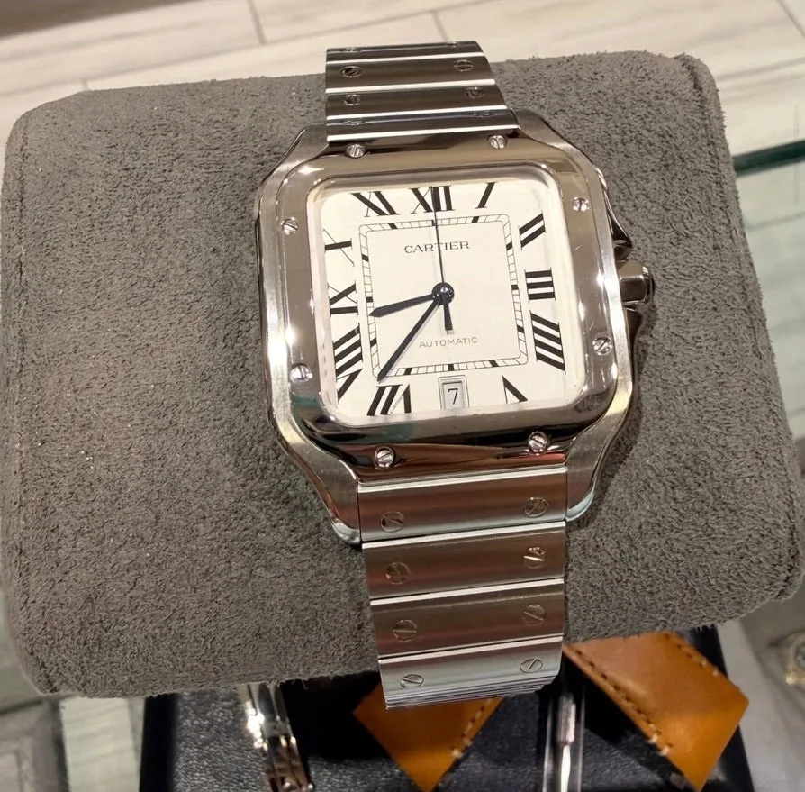 LXY Philadelphia-Boutique Pre-owned Cartier Santos Large WSSA0009