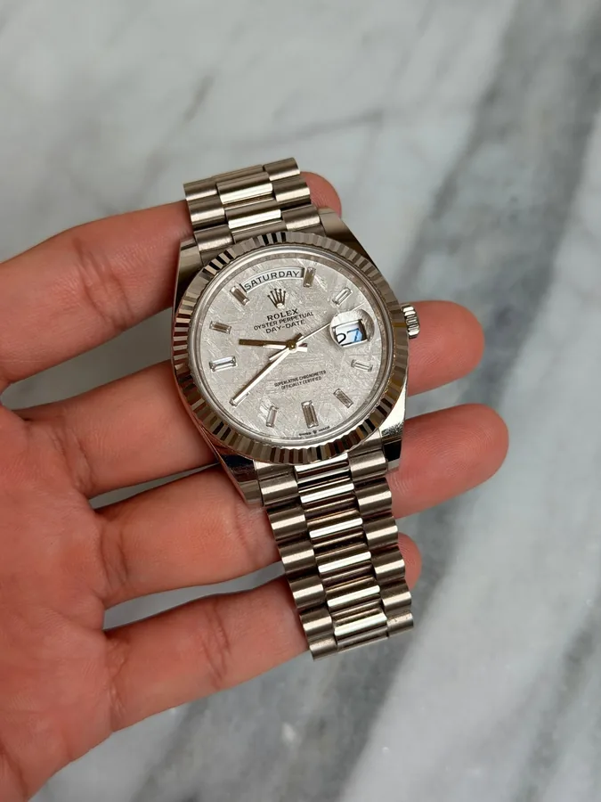 Rolex 2021 228239A Meteorite Baguette 13902