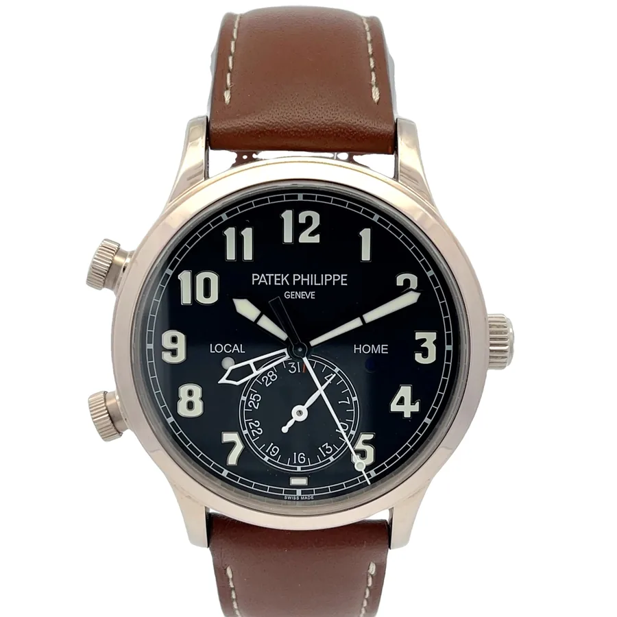 Patek Philippe 42mm Calatrava Pilot Travel 5524G SR