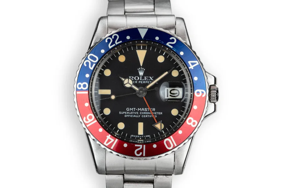 Rolex 1972 GMT-Master 1675 Pepsi A1572