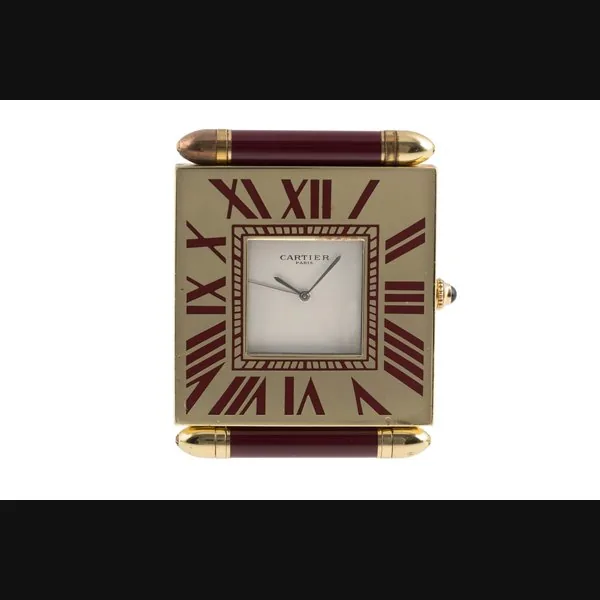 Cartier Pendulette gilt-brass 2504165