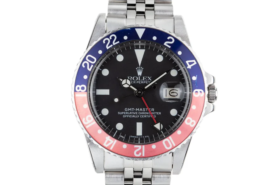 Rolex 1978 GMT-Master 1675 Pepsi A752
