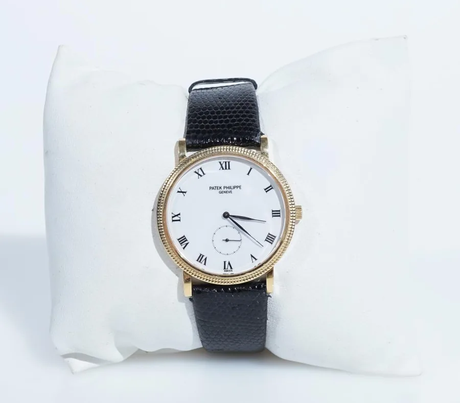 Patek Philippe Calatrava 18-Karat Yellow-Gold Manual-Wind 3919Rtiffany