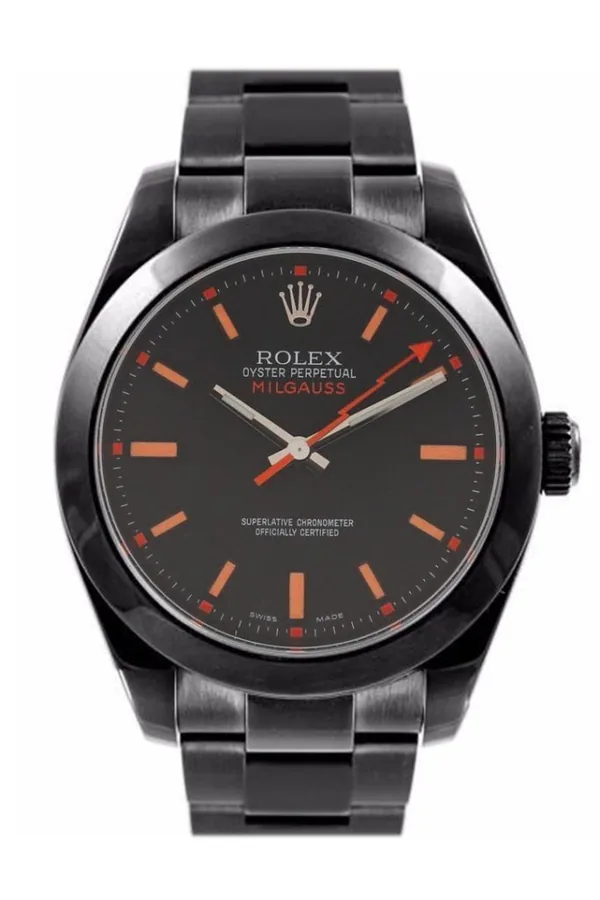 Rolex 116400V Black-pvd Milgauss RP029_MILGAU_BLACKD