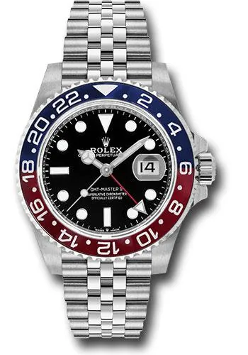 Rolex Steel GMT-Master II 126710BLRO j