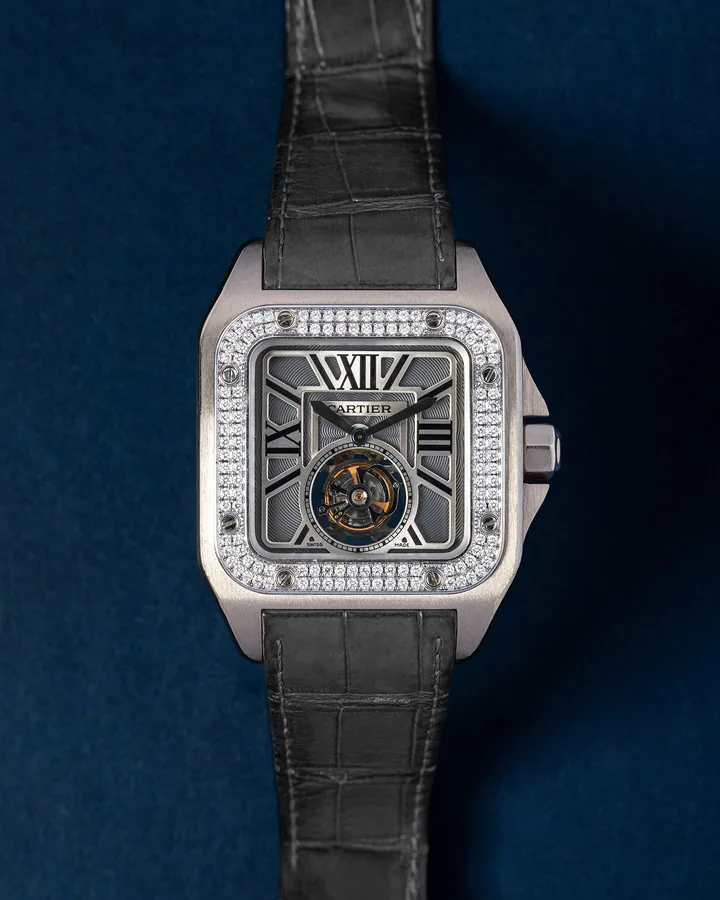 Cartier Santos 100 Flying Tourbillon W2020017