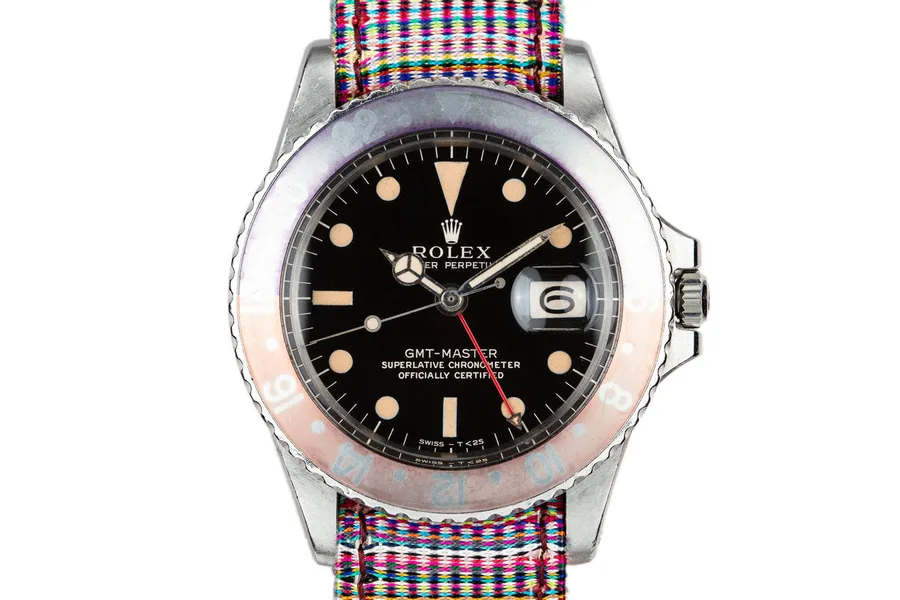 Rolex 1966 GMT-Master 1675 Gilt A694