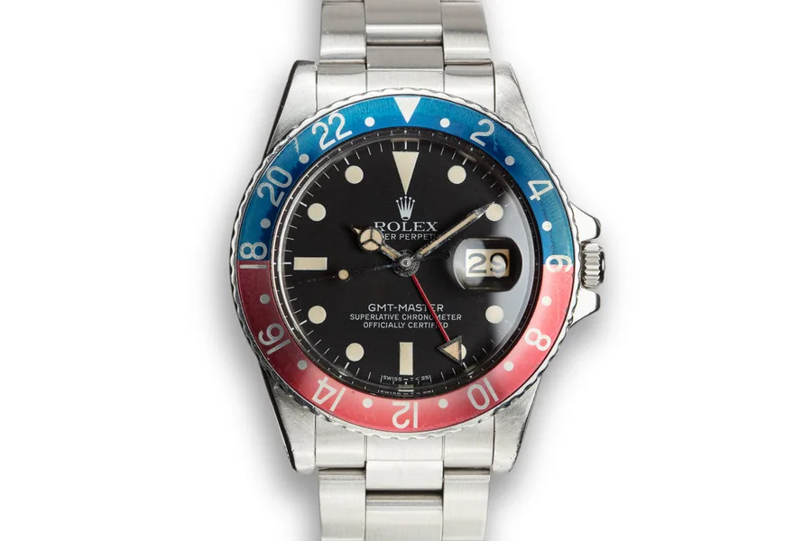 Rolex 1978 GMT-Master 1675 Pepsi A3177