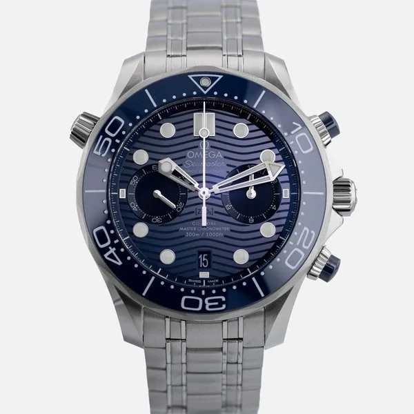 Omega Seamaster Diver 300 MBlue Wave Dial 210.30.44.51.03.001