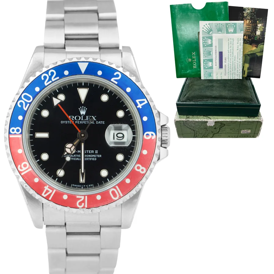 Massapequa Park PAPERS Rolex GMT-Master II 16710