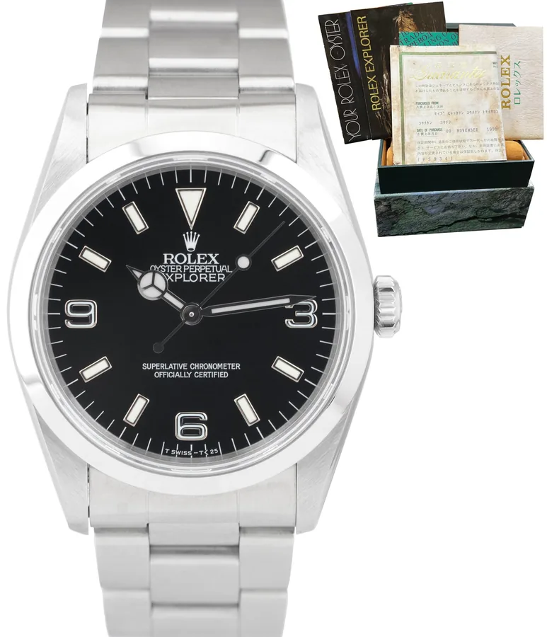 Massapequa Park UNPOLISHED Rolex Explorer I 14270