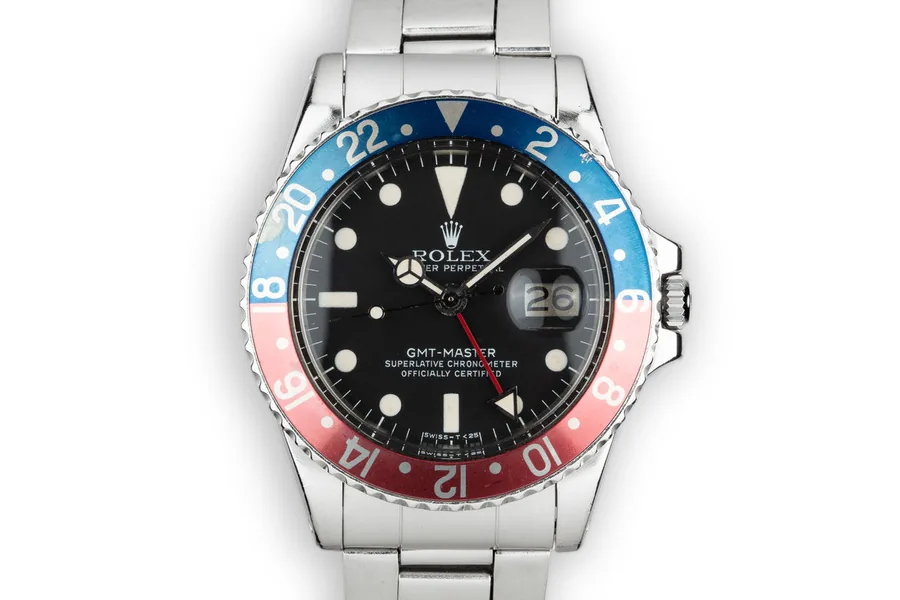 Rolex 1977 GMT-Master 1675 Pepsi A1668
