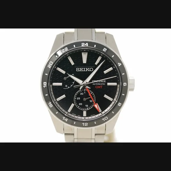 Seiko Presage Pre-Owned Sharp-Edged Series GMT 22166