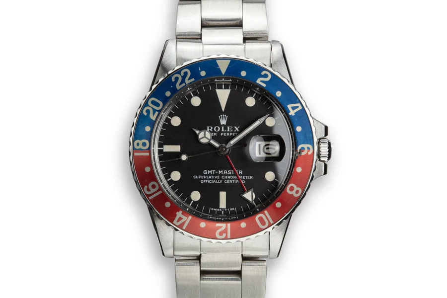 Rolex 1971 GMT-Master 1675 Fat A2406