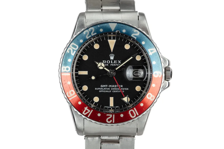 Rolex 1971 GMT-Master 1675 Pepsi A854