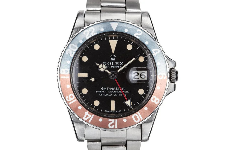 Rolex 1968 GMT-Master 1675 Pepsi A317