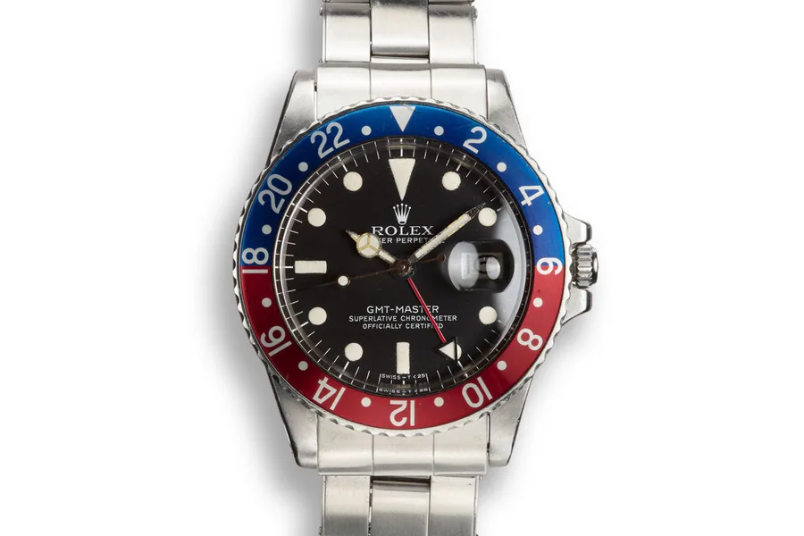 Rolex 1978 GMT-Master 1675 Pepsi A2452