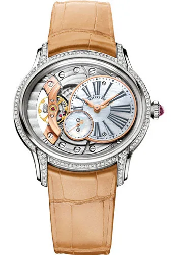 Audemars Piguet Millenary LadiesPAPERS Millenary DIAMOND Gold SKELETON 77247BC.ZZ.A813CR.01