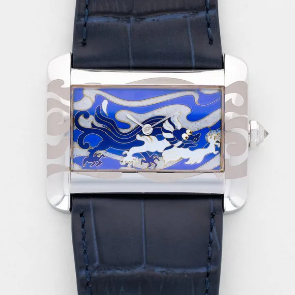 CARTIER, REF. 2614, DIVAN, DIAMONDS, WHITE GOLD