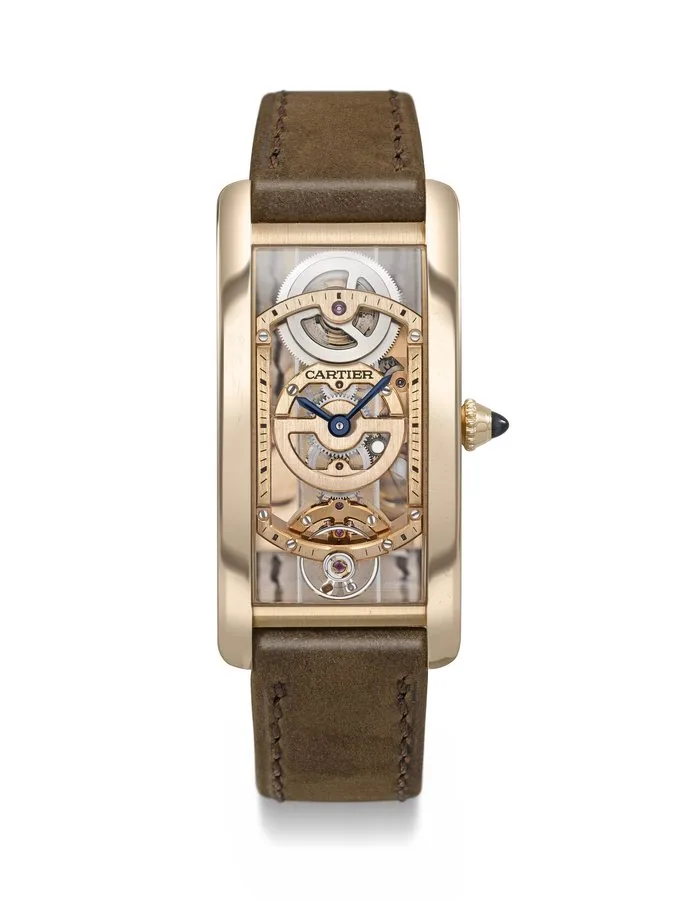 Cartier Tank Cintree Skeleton WHTA0008